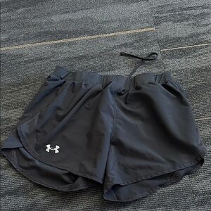 Under Armour Women's Dark Gray Athletic Shorts